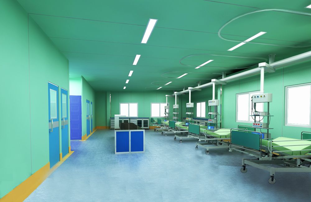 საავადმყოფოს სუფთა ოთახი 3